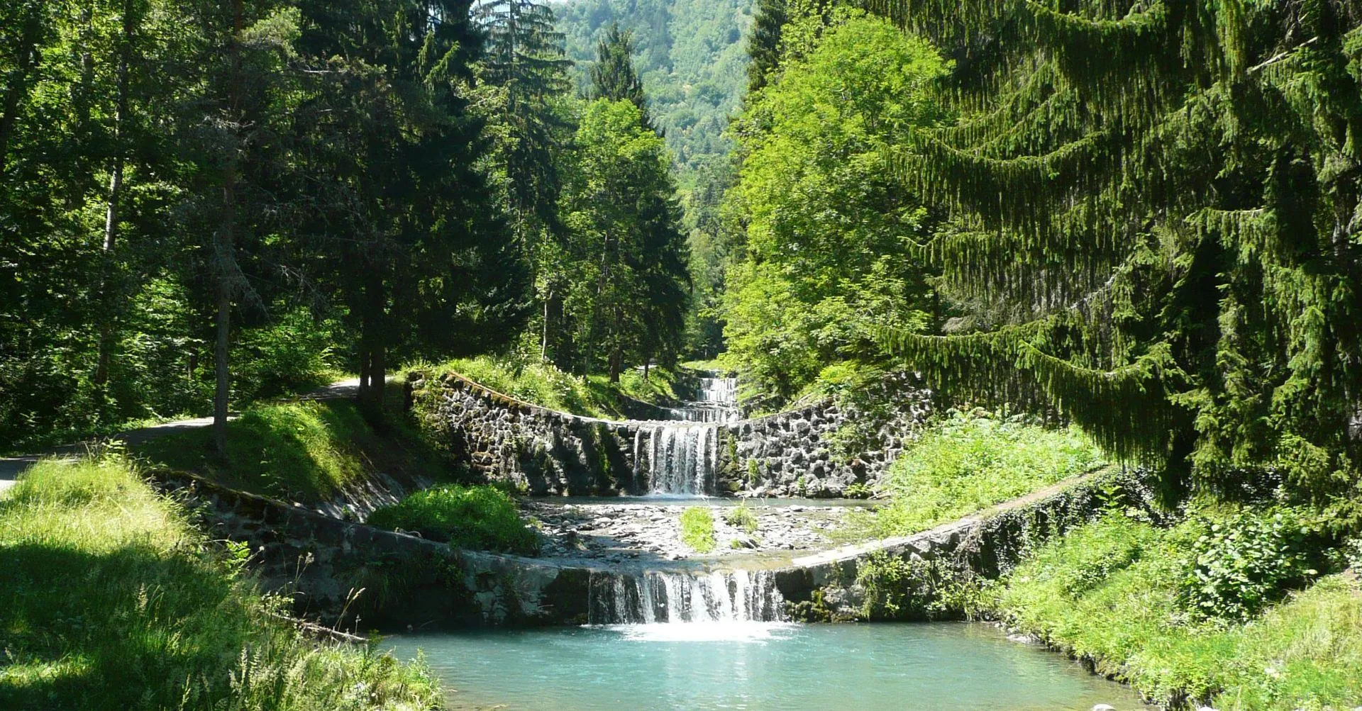 Wasserfall von Le Morel in der Tarentaise