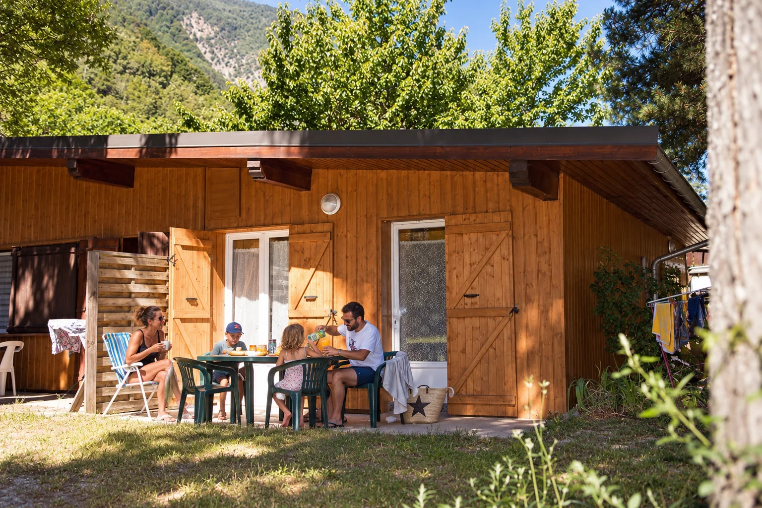 Grillade furnished rental at Camping des Neiges, Savoie