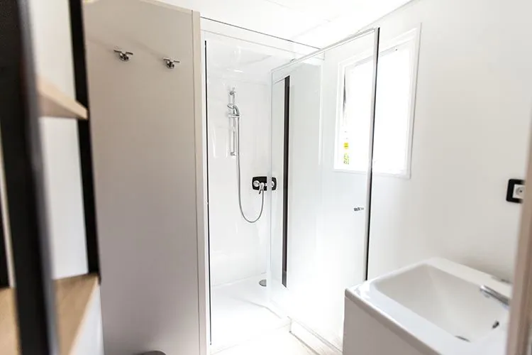 Mobil-home Louisiane Grand Large au Camping des Neiges, Savoie