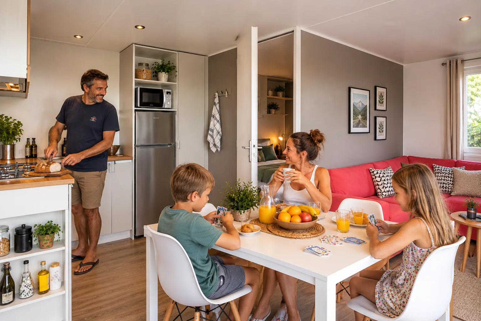 Mobil-home O’Hara au Camping des Neiges, Savoie