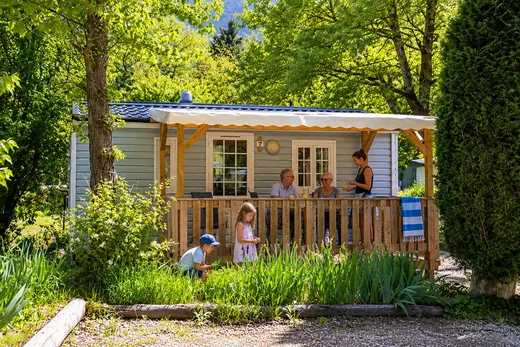 Stacaravan op Camping des Neiges in de Tarentaise